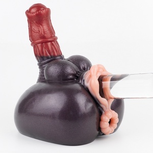 2In1 Big Butt Realistic Anal Vagina Male Masturbator with Realistic <b>Dildo</b> Sex Toys for Gay Men Woman Couples 18 Xxl Adult Games - Product Image 1