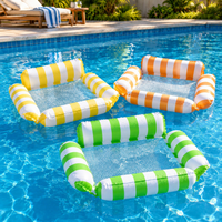 Tapis flottant gonflable en PVC, hamac flottant, lit d'eau gonflable pour la plage et la piscine