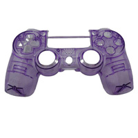 Coque de protection transparente pour la face avant de la manette PS4, coque de remplacement pour la manette PS4