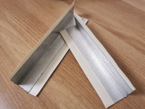 Bande de protection d'angle en métal pour plaques de plâtre, profilé d'angle flexible pour panneaux de plâtre - Product Image 4
