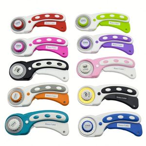 Ergonomic 45mm Rotary Cutter for Fabric, Leather, Crafting, Sewing, Quilting, Fabric Rotary Cutter Perfect for Left & Right Hand - Product Image 1