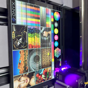 Impresora A3 multifuncional DX7 de un solo cabezal UV de cama plana CMYK + W + funda de teléfono de barniz, vidrio, impresora UV de botella cilíndrica - Product Image 6