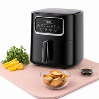 Friteuse à air chaud Silver Crest de qualité supérieure, 10 L, sans huile, cuisinière électrique pour une alimentation saine, utilisation domestique et en extérieur