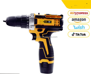21V nuovo Set di trapano a percussione elettrico Cordless 2 batterie include <span class=keywords><strong>Driver</strong></span> OEM caratteristiche supportate trapano a martello rotativo - Product Image 3