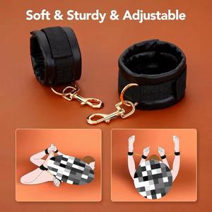 Регулируемый шлем для ног, с наручниками, БДСМ, товары для взрослых, альтернативный SM-реквизит - Product Image 3