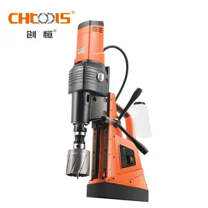 CHTOOLS เครื่องเจาะแม่เหล็กสำหรับงานหนัก,เครื่องเจาะแบบกดพร้อมฟังก์ชันเคาะปี DX-120X