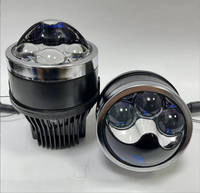 Phare antibrouillard laser LED 2 pouces OEM direct usine pour rénovation automobile 66W 3500K 5500K, ampoule de phare antibrouillard à lumière blanche claire