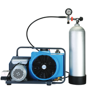 Compresseur d'air respirant à arrêt automatique 350bar/5000psi 100L/min personnalisé pour la plongée sous-marine de lutte contre les incendies