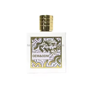 Perfume Masculino con Aroma Amaderado, 100 ml, Perfume de Larga Duración para Fiestas, Perfume para Fiestas en Blanco y Negro - Product Image 4
