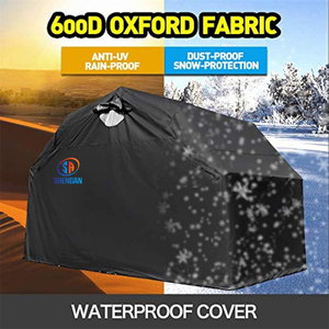 S/M/L/XL Imperméable Extérieur Durable Oxford Pliable Moto <span class=keywords><strong>Vélo</strong></span> <span class=keywords><strong>Abri</strong></span> Pour Moto - Product Image 3