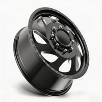 Jantes arrière forgées personnalisées polies SL 20X8.25 24X8.25 avec moyeu flottant 10X225 8X165.1 pour Ram 3500 Ford F350 F450