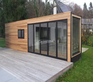 Maison modulaire préfabriquée en bois pliable à bas prix en Chine, 3 chambres, USA - Product Image 2