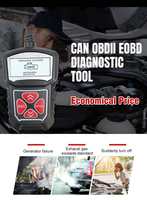 Recién llegado, escáner OBD para coche, detección de fallas e instrumento de diagnóstico