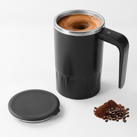 Tasse à café à agitation électrique tasse rotative automatique portable tasse de mélangeur lavable étanche