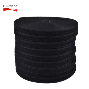 Manufacturer Wholesale Nylon Hook <strong>Loop</strong> Tape Custom Wide Strong Grab Black White for Shoes Clothing Sewing <strong>Fasteners</strong> - Product Image 6