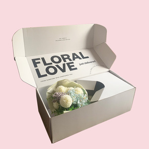 Cajas de Embalaje de Cartón Corrugado Personalizadas de Buena Calidad a Mejor Precio para Envíos de Ramos de Flores y Regalos Florales - Product Image 6