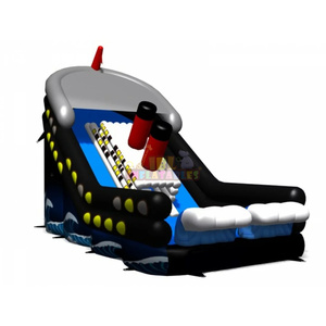 Inflable al aire libre con dos toboganes Niños Big Inflable Bounce Slide Inflable <span class=keywords><strong>Titanic</strong></span> Slide para la venta - Product Image 1