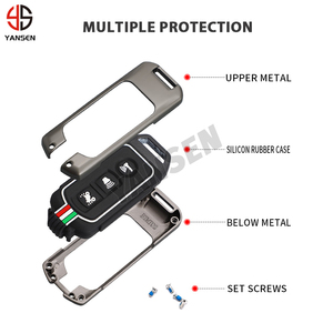 Housse de clé de moto à distance en Silicone en alliage de Zinc pour Honda PCX 150 X-ADV hybride Forza 125 300 SH125 SH300 style de voiture - Product Image 4