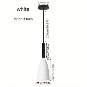 Moda moderna lampadari LED luci a sospensione elegante <span class=keywords><strong>paralume</strong></span> in ferro per l'installazione del soffitto per soggiorno camera da letto decorazione - Product Image 3