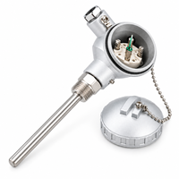 WZP-330/WRN-330 Termokopel Flens Aktif PT100 Sensor Suhu Tahan Platinum OEM IP65 Baja Tahan Karat 0.5C