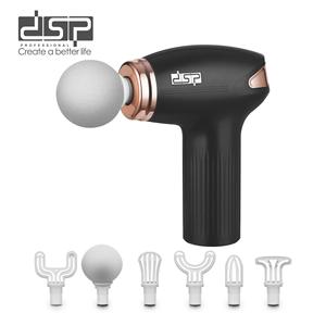 Pistola de Masaje DSP, Masajeador Muscular Portátil, 12 Niveles de Velocidad, Batería de Litio Recargable por USB, 5 Cabezales de Masaje - Product Image 5