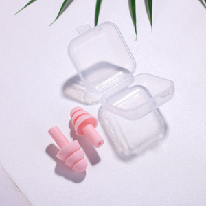 حافظة سدادة أذن بلاستيكية محمولة مضادة للماء للبيع بالجملة - Product Image 2