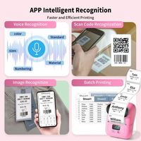 Imprimante d'étiquettes thermique portable sans fil Phomemo M110 pour entreprise, mini imprimante d'étiquettes portable