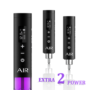 <span class=keywords><strong>EZ</strong></span> <span class=keywords><strong>Tattoo</strong></span> 3V Ultra Low Voltage Nueva actualización Lola Air Electric PMU Machine SMP Dispositivo de tatuaje inalámbrico con 2 paquetes de energía extra - Product Image 5
