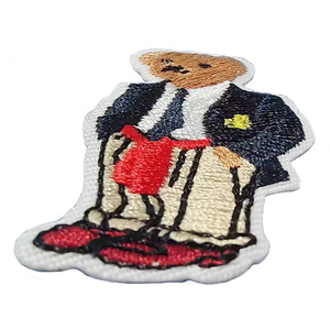 Trung Quốc Nhà máy tùy chỉnh thêu các bản vá lỗi thêu các bản vá lỗi sắt trên các bản vá lỗi tùy chỉnh thêu - Product Image 3