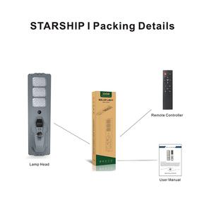 Không thấm nước IP65 tích hợp 100W 200W 300W 400W tất cả trong một ánh sáng đường phố năng lượng mặt trời với camera quan sát wifi 4G ngoài trời - Product Image 6