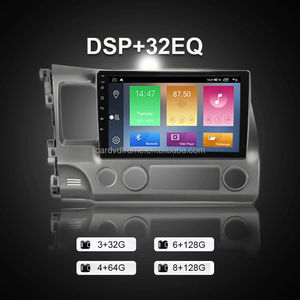 Aijia, el más nuevo Sistema de música con pantalla de Radio de 10 pulgadas, Audio para coche para <span class=keywords><strong>Honda</strong></span> <span class=keywords><strong>Civic</strong></span> <span class=keywords><strong>2006</strong></span> 2007 2008 2009 2010 2011, pantalla táctil Android - Product Image 4