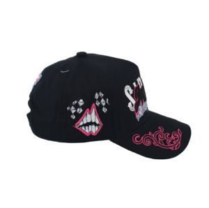 Gorras <span class=keywords><strong>de</strong></span> Béisbol Personalizadas con Bordado Grande y Colorido, Diseño Loco, con tu Propio Logotipo, Venta al Por Mayor - Product Image 3