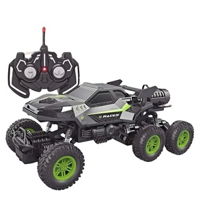 Nouvelle arrivée PVC échelle vers le bas télécommande jouet voiture sans fil contrôle voiture <span class=keywords><strong>6</strong></span> roues enfants RC jouet véhicule - Product Image 1