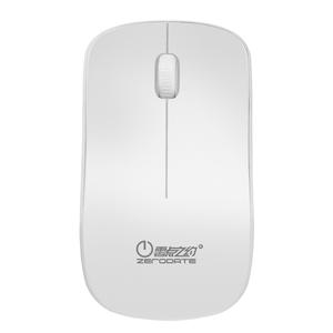 เซโรเดทเมาส์ไร้สาย T12 2.4G โฟโตอิเล็กทริค 3 ปุ่มสีขาวและสีดำสำหรับใช้ในบ้านสำนักงาน - Product Image 1