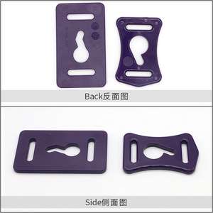Boucles en plastique M-240 M-241, diamètre intérieur 27 mm 25 mm, matériau POK, accessoires pour tentes et sacs, attaches - Product Image 2