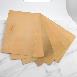 Tôle de laiton jaune à haute ductilité Premium C35000 - Product Image 1