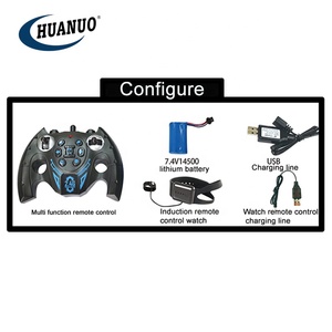 Reloj de mano inteligente con sensor de gestos, coche de juguete con control remoto de doble cara, escala 1:12, 2,4 GHz - Product Image 5