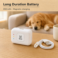 Traceur GPS pour animaux de compagnie PAT PET, localisateur multi-positions pour chiens et chats, géolocalisation, suivi des mouvements, moniteur d'activité et de santé, 4G LTE