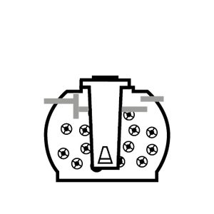 Bomba de alto rendimiento 10 AE NR para FILTER PERC AER en maquinaria de tratamiento de agua - Product Image 1
