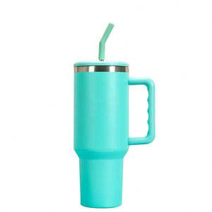 <b>Hot</b> Sales Customized Logo 40oz Double Wall Stainless Steel Tumbler Wholesale Promotion Handle Vacuum Water Bottle - Product Image 3