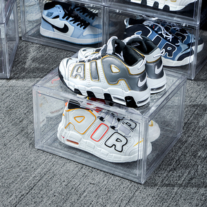 <span class=keywords><strong>Organizer</strong></span> Sepatu dan Pakaian Lipat Modern dengan Kotak Sepatu Plastik Transparan, Logo Kustom, Akrilik Transparan, Bukaan Samping Magnetis - Product Image 3