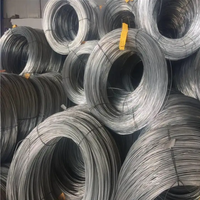 Fil de ligature galvanisé multi-tailles en acier galvanisé pour la construction