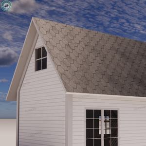 Maison conteneur 2 chambres avec grenier à pignon, design ferme, <span class=keywords><strong>toit</strong></span> en pente, villa <span class=keywords><strong>de</strong></span> montagne - Product Image 2