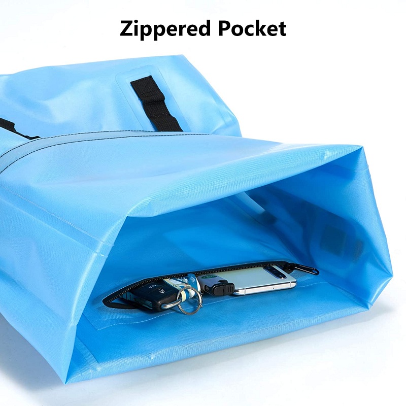 New Stylish PVC Dry Bags Tarpaulin IPX6 Waterproof Backpack With Roll-Top Closure