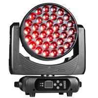 37 projecteurs LED Wash à zoom 15W, contrôle DMX512, indice de protection IP33, lumière du jour 6000K pour hôtel