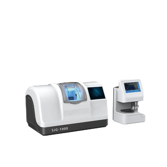 Optical Lab Instruments Lens Cutting Machines SJG-1000AK Optical Lens Edger Auto 3D Patternless Lens Edger With Grooving