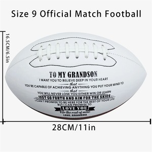 Regalo a mio figlio ti amo da papà <span class=keywords><strong>mamma</strong></span>, regalo di Football americano per il regalo di laurea di Natale di compleanno di tuo figlio - Product Image 6