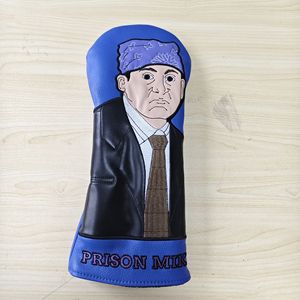 ปลอกคลุมหัวไม้<span class=keywords><strong>กอล์ฟ</strong></span> Joker Prison Mike ลายปักตัวละคร วัสดุหนัง PU กันน้ำ ปิดด้วยแม่เหล็ก - Product Image 3