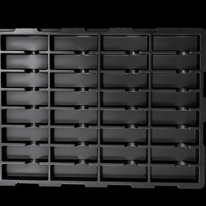 Bandeja de PVC Electrónica para Rotación de Mercancías 400x240x30mm, Caja de Embalaje de Plástico Personalizable con Bordes Plegables - Product Image 1