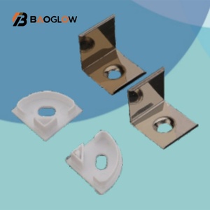 Perfil de aluminio para tira de LED, lámpara de esquina empotrada en el techo, perfil de luz LED de 12*12, precio de fábrica - Product Image 5